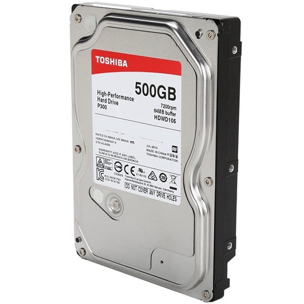 Toshiba P300 HDWD105 Internal Hard Drive - 500GB