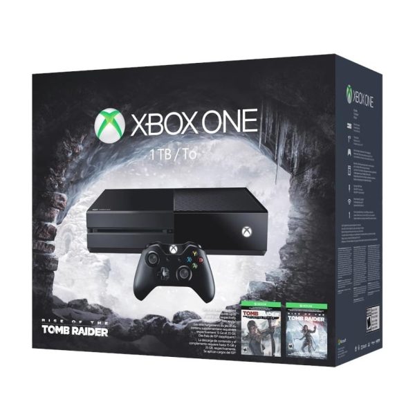کنسول بازی مایکروسافت باندل Xbox One TOMB RAIDER ظرفيت 1 ترابایت