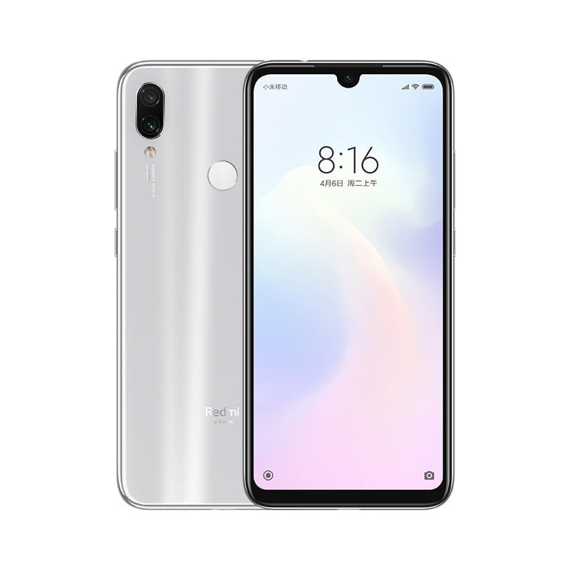 رنگ سفید گوشی شیائومی Redmi note 7 pro