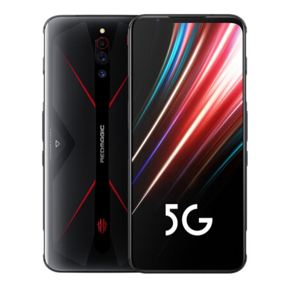 گوشی مشکی گیمینگ ZTE Nubia Red Magic 5G